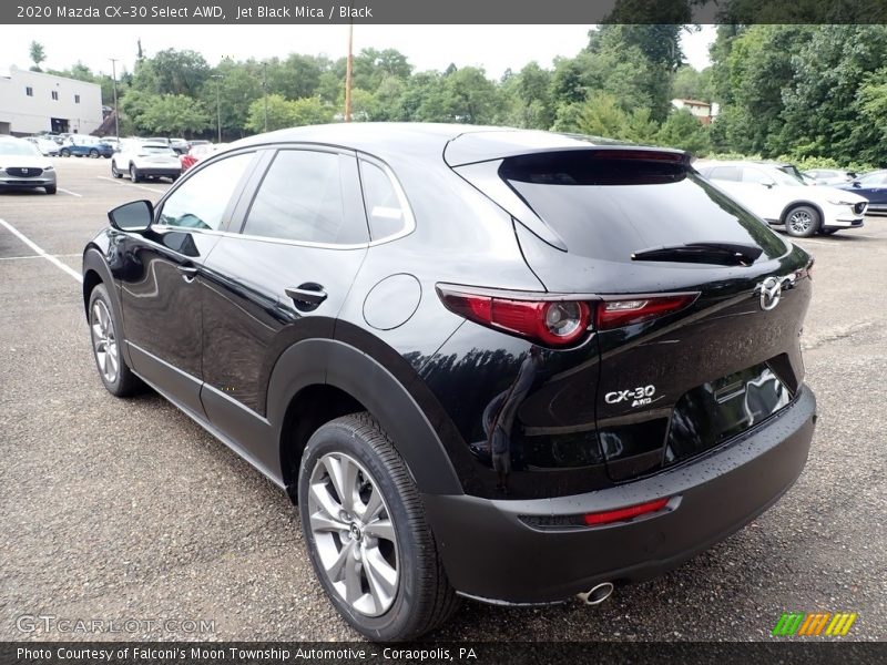 Jet Black Mica / Black 2020 Mazda CX-30 Select AWD