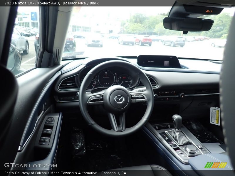 Jet Black Mica / Black 2020 Mazda CX-30 Select AWD