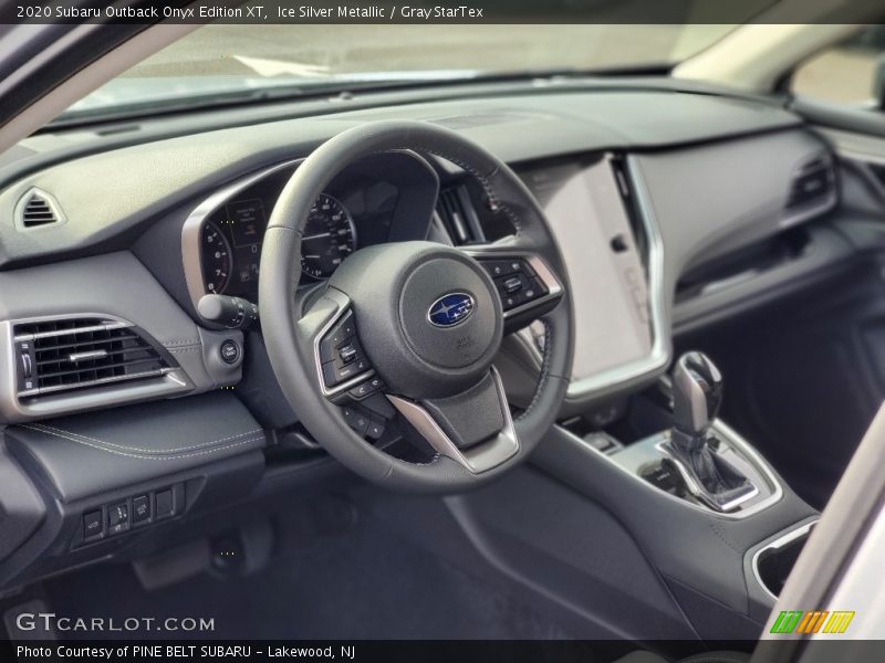 Dashboard of 2020 Outback Onyx Edition XT