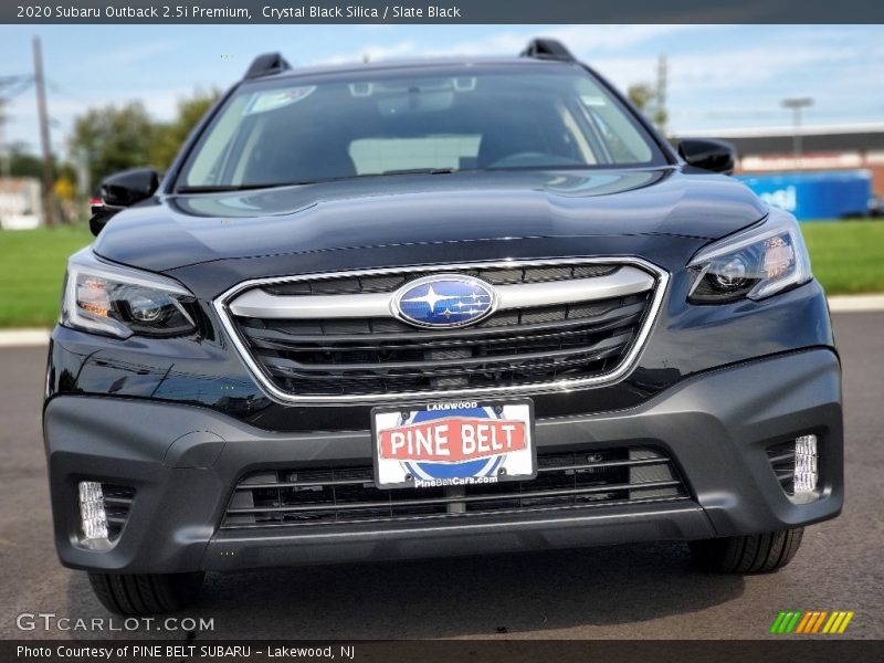 Crystal Black Silica / Slate Black 2020 Subaru Outback 2.5i Premium