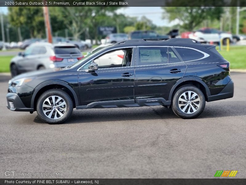 Crystal Black Silica / Slate Black 2020 Subaru Outback 2.5i Premium