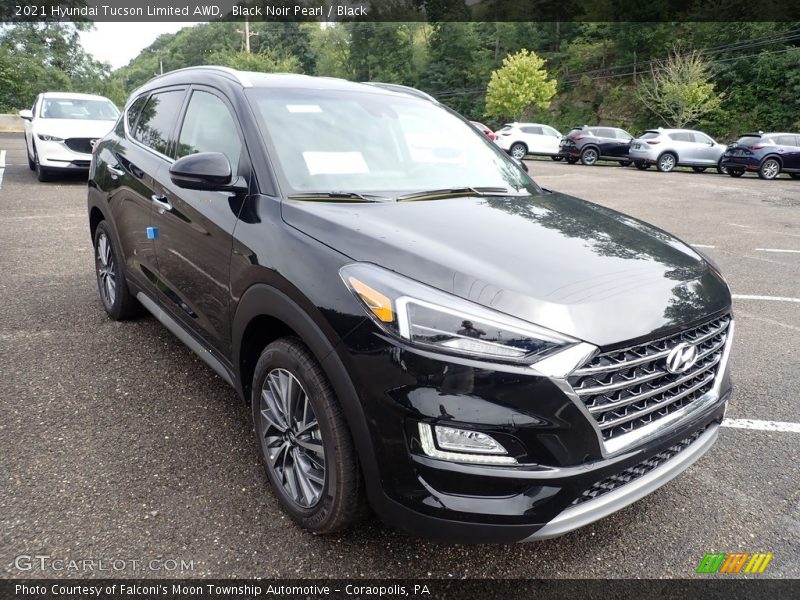 Front 3/4 View of 2021 Tucson Limited AWD