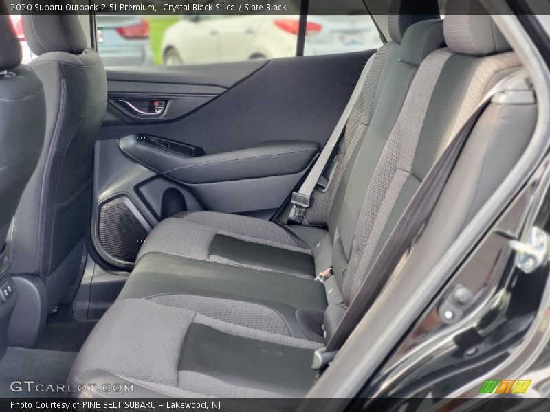 Crystal Black Silica / Slate Black 2020 Subaru Outback 2.5i Premium