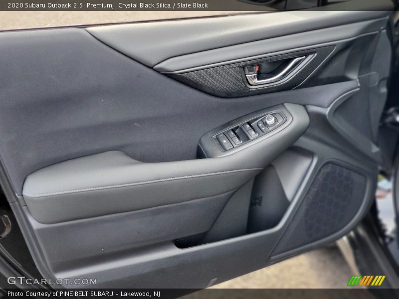 Crystal Black Silica / Slate Black 2020 Subaru Outback 2.5i Premium