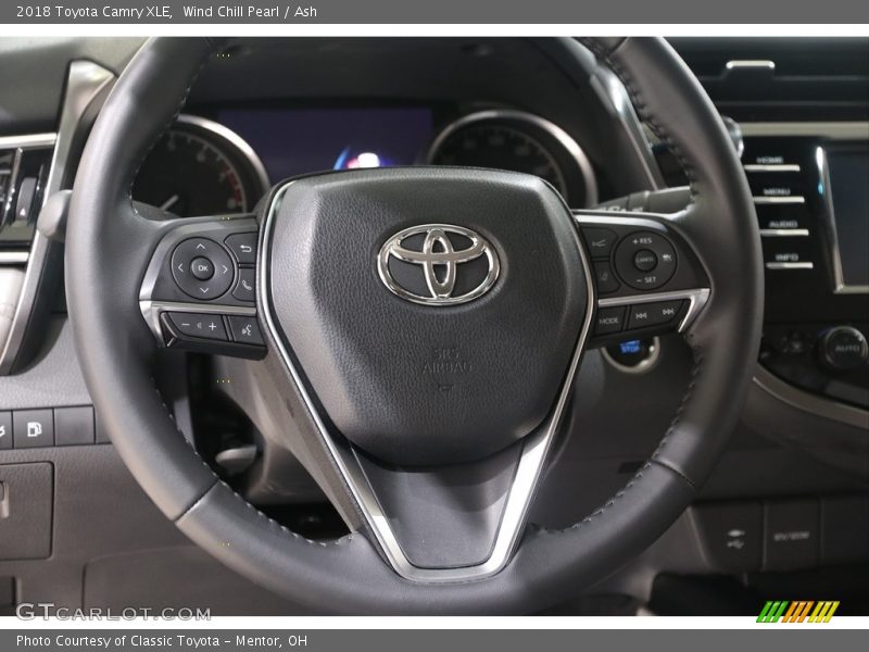 Wind Chill Pearl / Ash 2018 Toyota Camry XLE