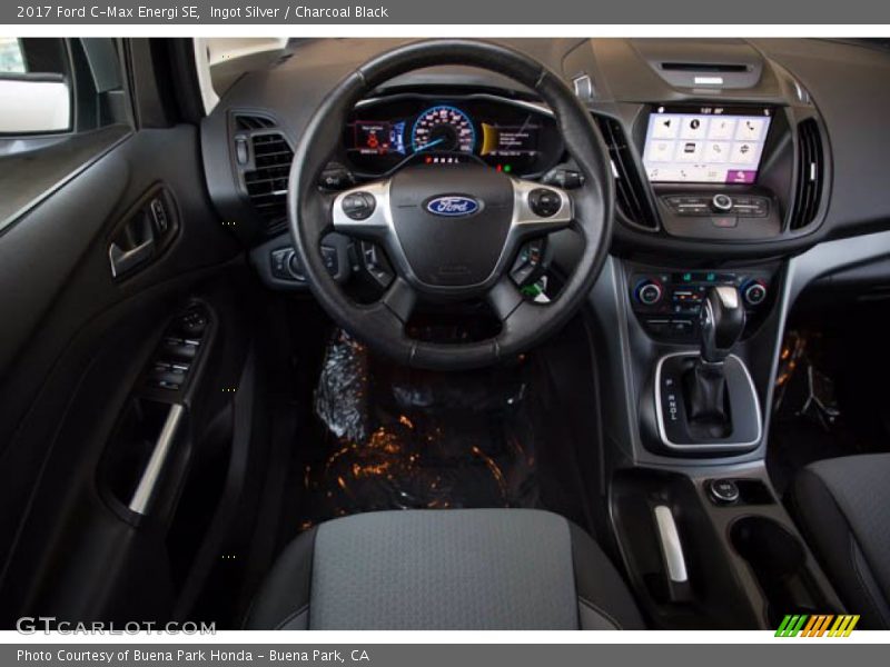 Ingot Silver / Charcoal Black 2017 Ford C-Max Energi SE