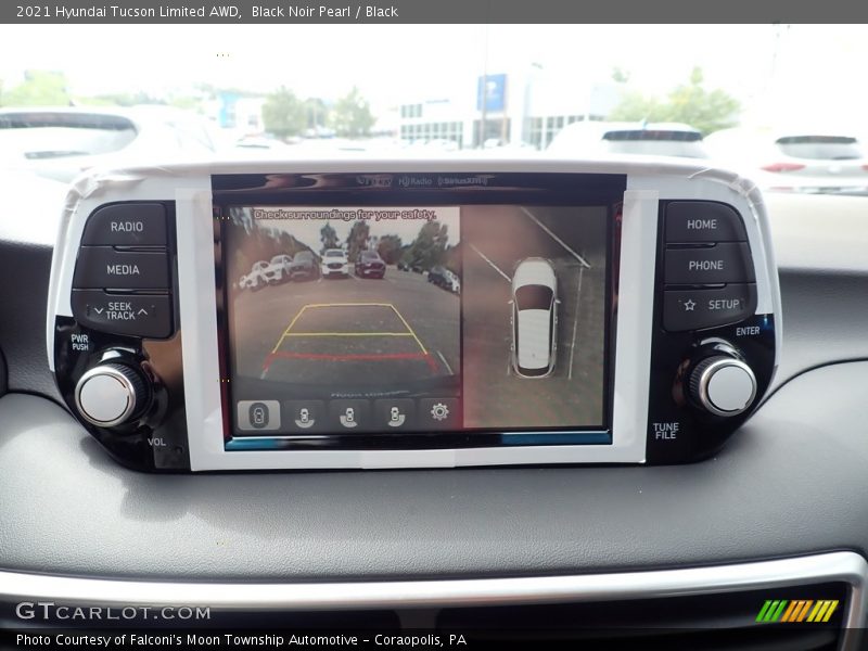 Black Noir Pearl / Black 2021 Hyundai Tucson Limited AWD