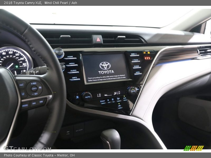 Wind Chill Pearl / Ash 2018 Toyota Camry XLE