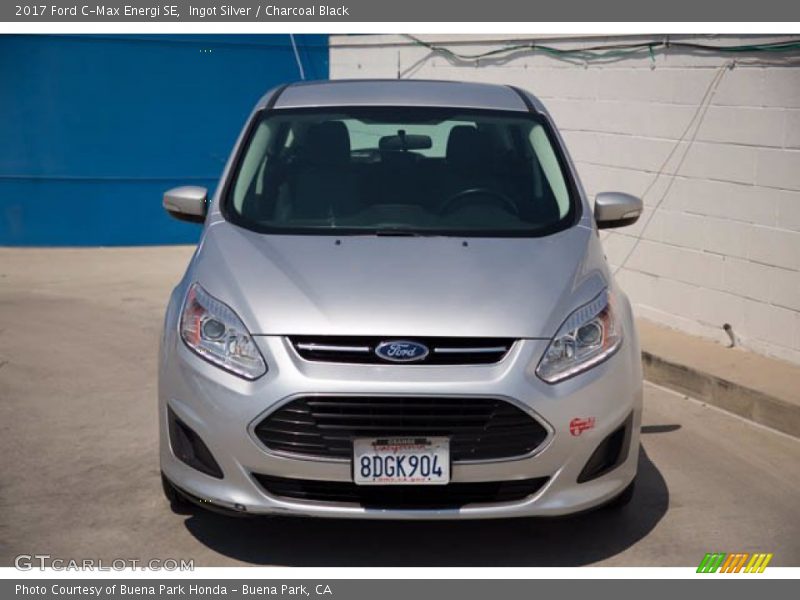 Ingot Silver / Charcoal Black 2017 Ford C-Max Energi SE