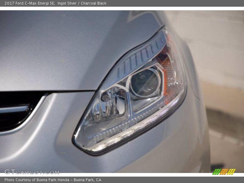 Ingot Silver / Charcoal Black 2017 Ford C-Max Energi SE