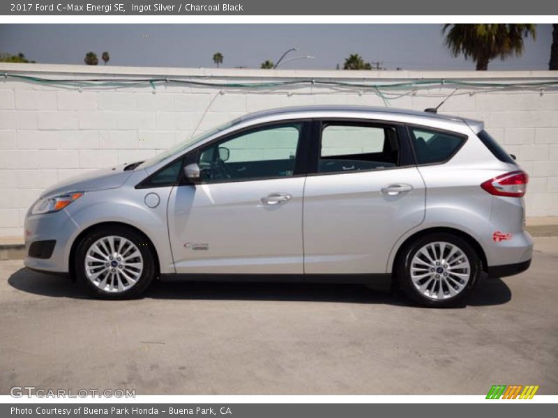 Ingot Silver / Charcoal Black 2017 Ford C-Max Energi SE