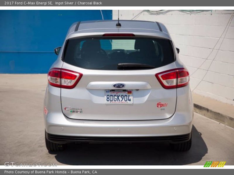 Ingot Silver / Charcoal Black 2017 Ford C-Max Energi SE