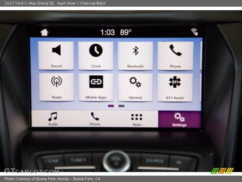 Ingot Silver / Charcoal Black 2017 Ford C-Max Energi SE