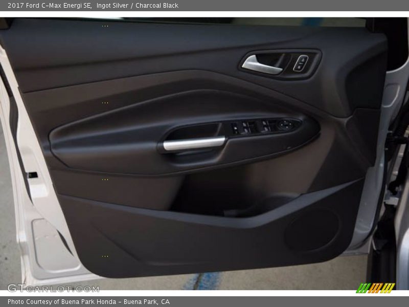 Ingot Silver / Charcoal Black 2017 Ford C-Max Energi SE