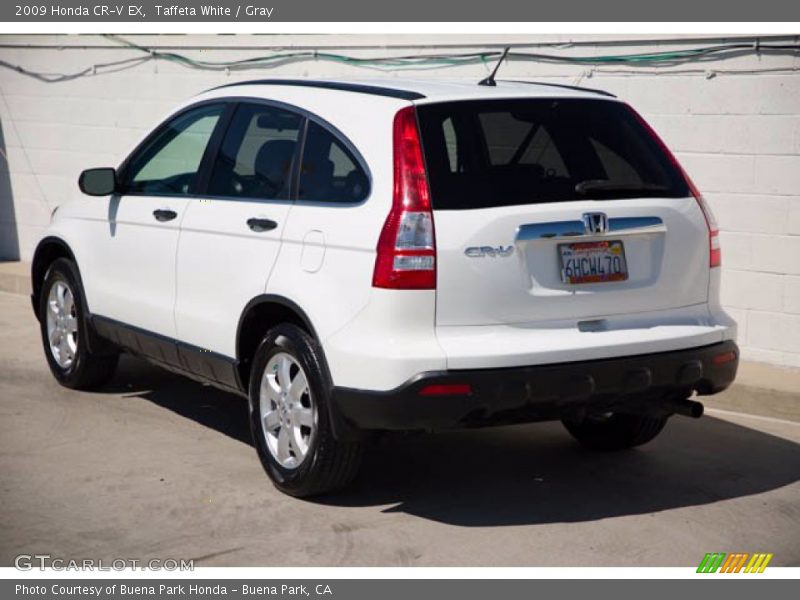 Taffeta White / Gray 2009 Honda CR-V EX