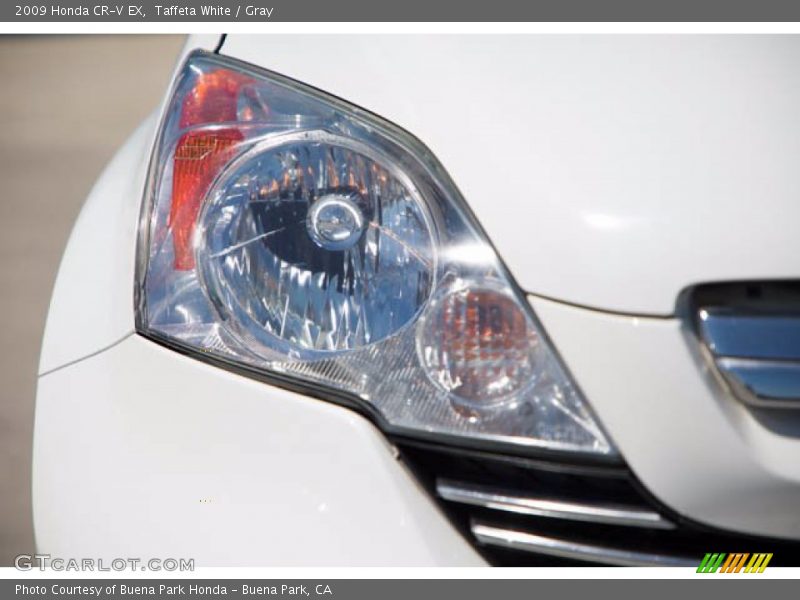 Taffeta White / Gray 2009 Honda CR-V EX