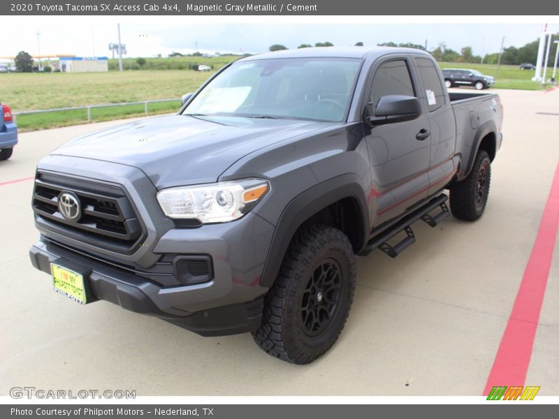 Magnetic Gray Metallic / Cement 2020 Toyota Tacoma SX Access Cab 4x4
