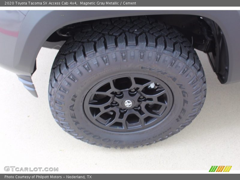 Magnetic Gray Metallic / Cement 2020 Toyota Tacoma SX Access Cab 4x4