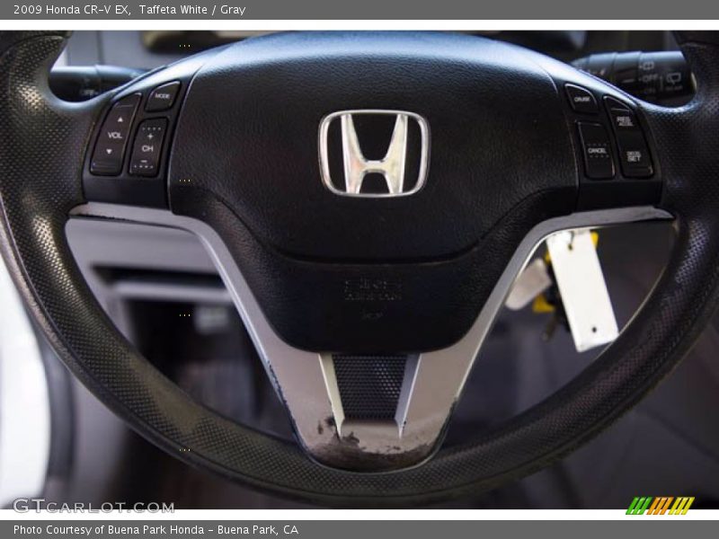 Taffeta White / Gray 2009 Honda CR-V EX