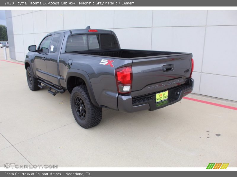 Magnetic Gray Metallic / Cement 2020 Toyota Tacoma SX Access Cab 4x4