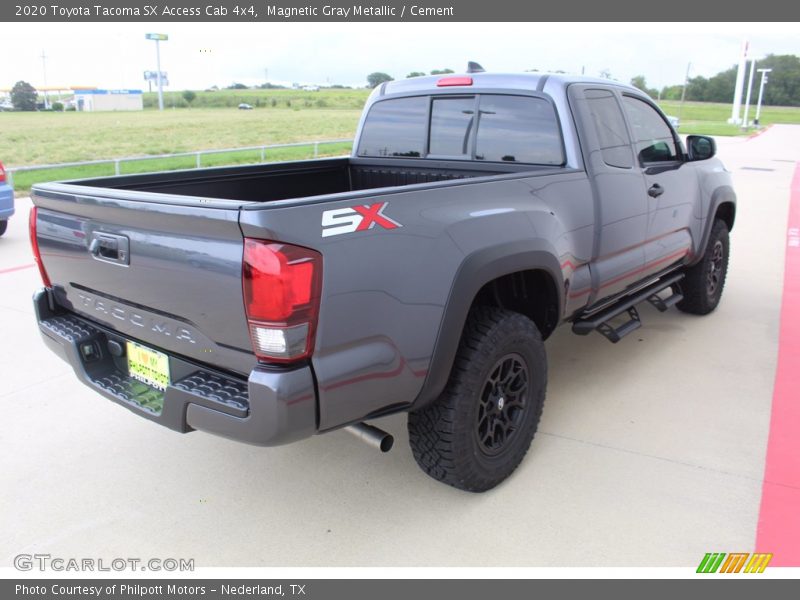 Magnetic Gray Metallic / Cement 2020 Toyota Tacoma SX Access Cab 4x4