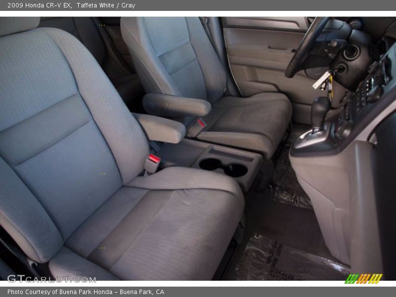 Taffeta White / Gray 2009 Honda CR-V EX