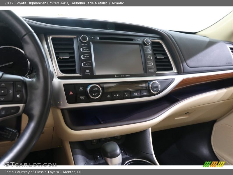 Alumina Jade Metallic / Almond 2017 Toyota Highlander Limited AWD