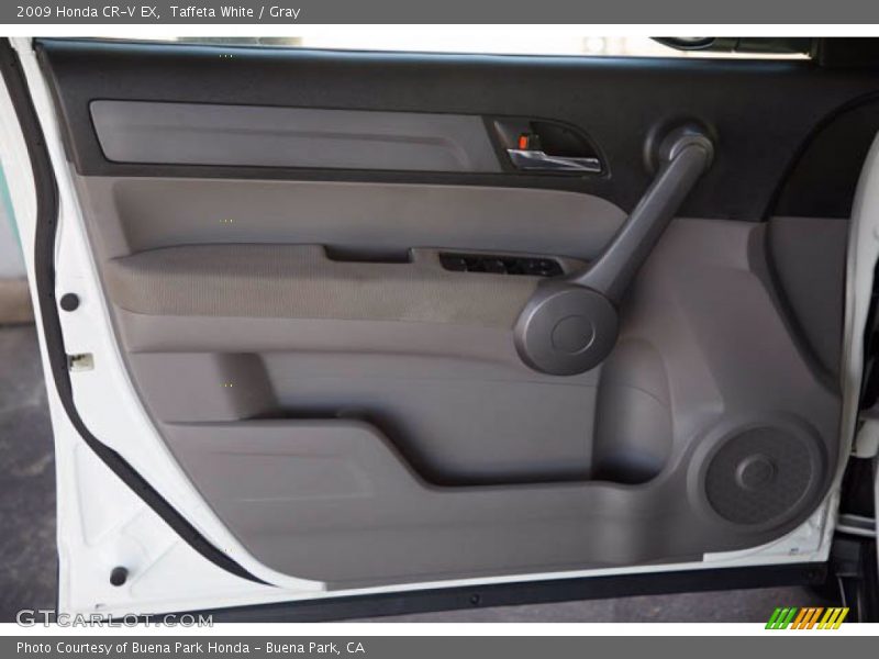 Taffeta White / Gray 2009 Honda CR-V EX