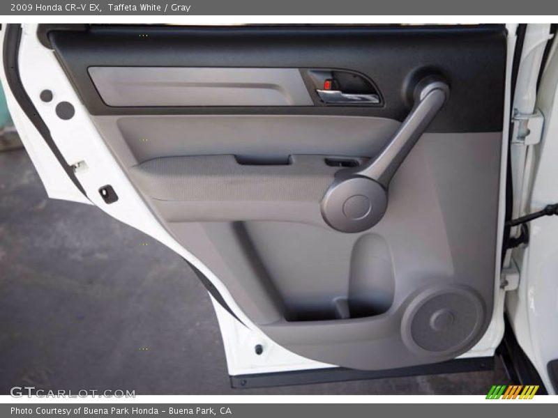 Taffeta White / Gray 2009 Honda CR-V EX