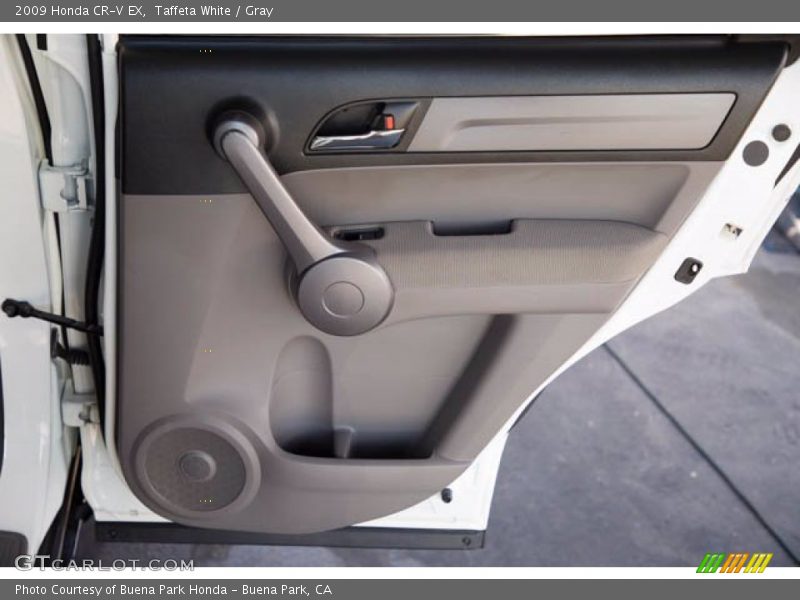 Taffeta White / Gray 2009 Honda CR-V EX