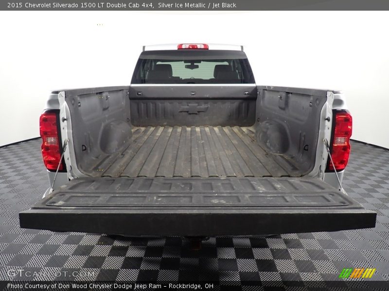 Silver Ice Metallic / Jet Black 2015 Chevrolet Silverado 1500 LT Double Cab 4x4