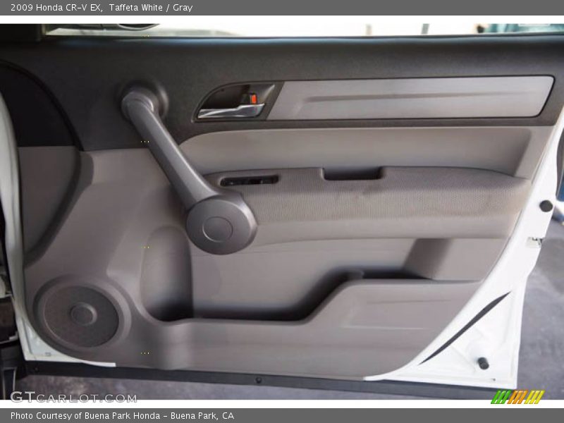 Taffeta White / Gray 2009 Honda CR-V EX