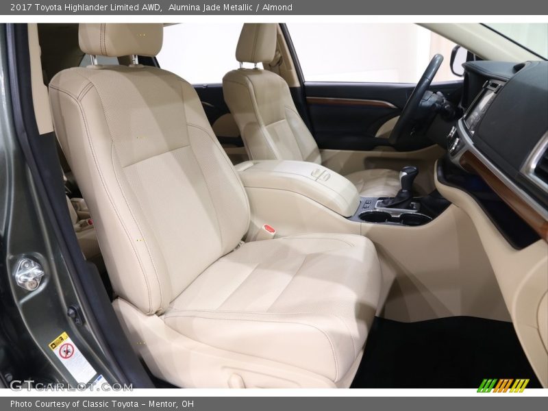 Alumina Jade Metallic / Almond 2017 Toyota Highlander Limited AWD