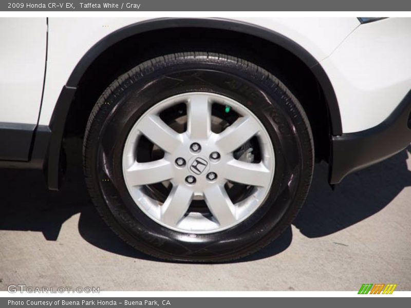Taffeta White / Gray 2009 Honda CR-V EX