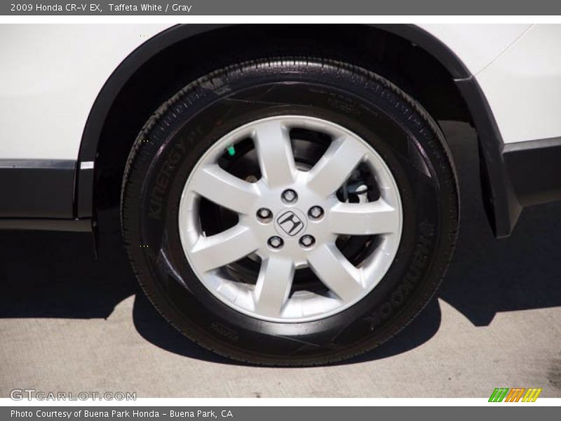 Taffeta White / Gray 2009 Honda CR-V EX