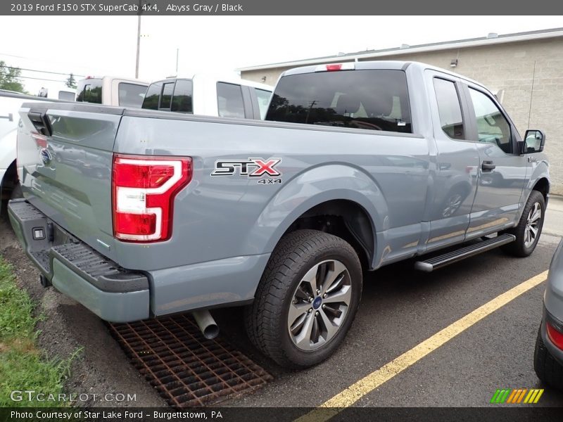 Abyss Gray / Black 2019 Ford F150 STX SuperCab 4x4