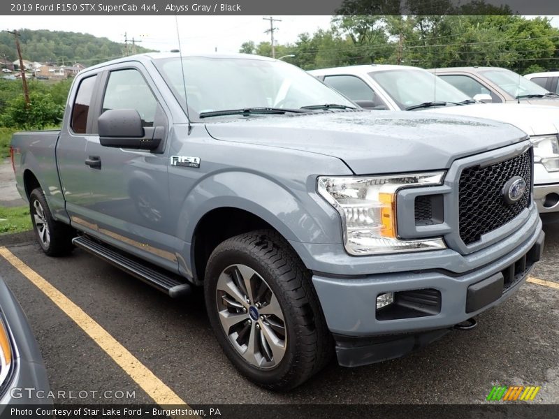 Abyss Gray / Black 2019 Ford F150 STX SuperCab 4x4