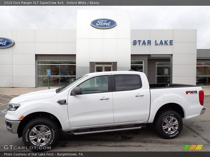 Oxford White / Ebony 2020 Ford Ranger XLT SuperCrew 4x4