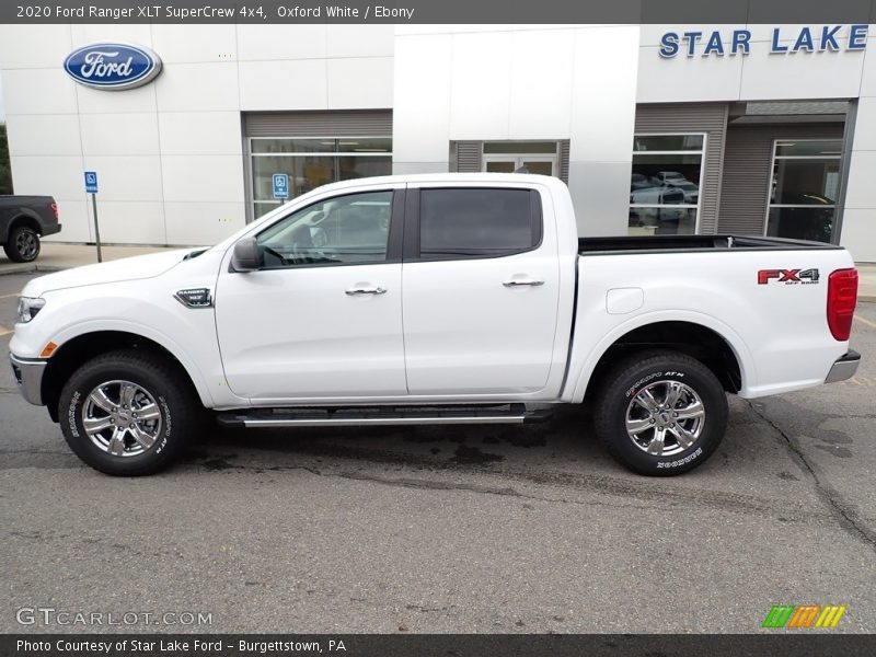 Oxford White / Ebony 2020 Ford Ranger XLT SuperCrew 4x4