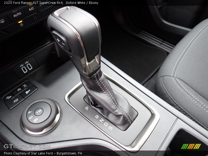  2020 Ranger XLT SuperCrew 4x4 10 Speed Automatic Shifter