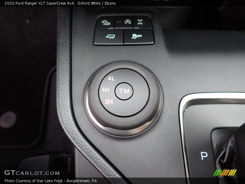 Controls of 2020 Ranger XLT SuperCrew 4x4