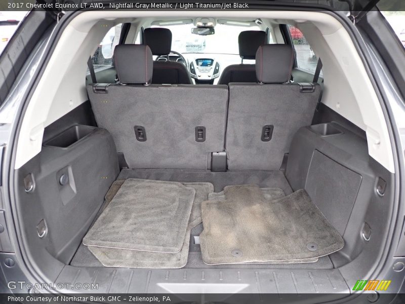 Nightfall Gray Metallic / Light Titanium/Jet Black 2017 Chevrolet Equinox LT AWD