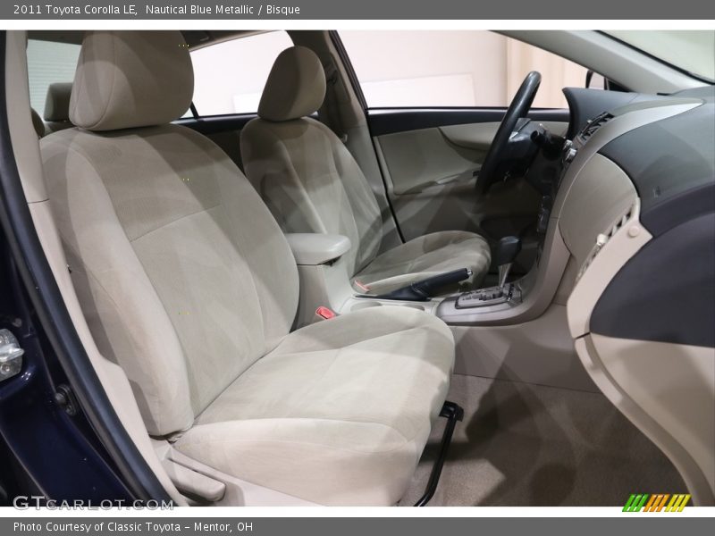 Nautical Blue Metallic / Bisque 2011 Toyota Corolla LE