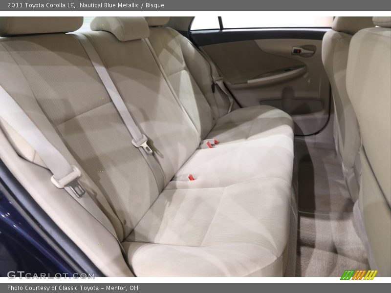 Nautical Blue Metallic / Bisque 2011 Toyota Corolla LE