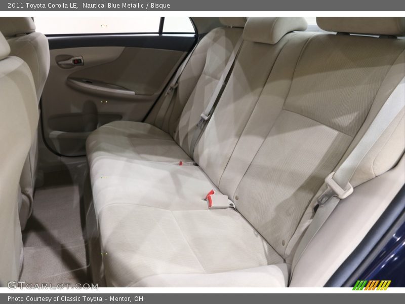 Nautical Blue Metallic / Bisque 2011 Toyota Corolla LE