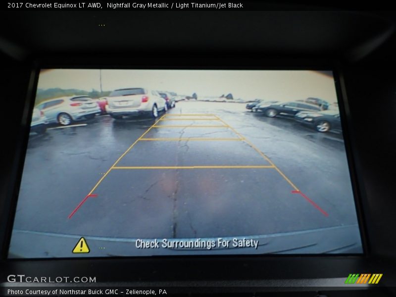 Nightfall Gray Metallic / Light Titanium/Jet Black 2017 Chevrolet Equinox LT AWD