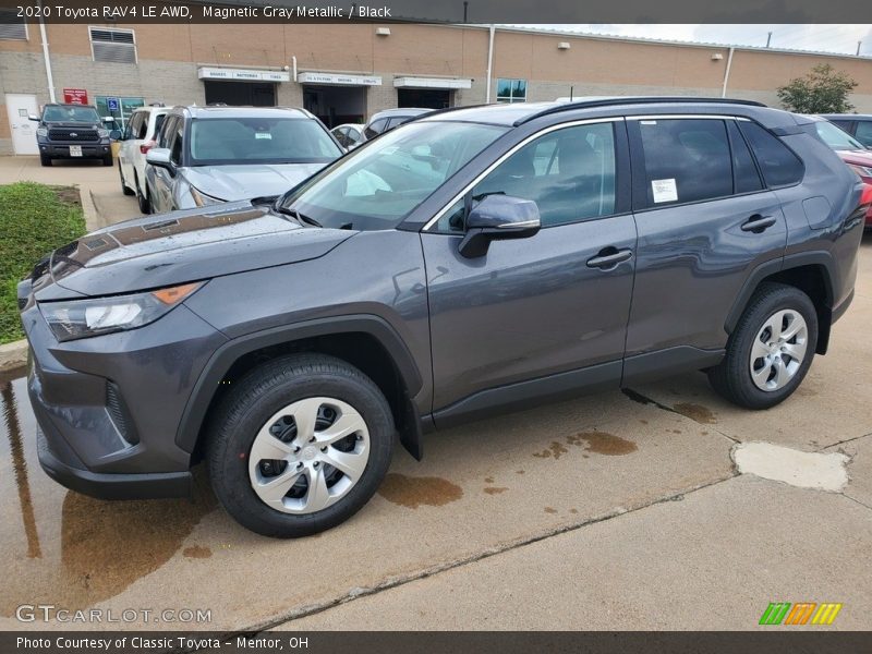 Magnetic Gray Metallic / Black 2020 Toyota RAV4 LE AWD