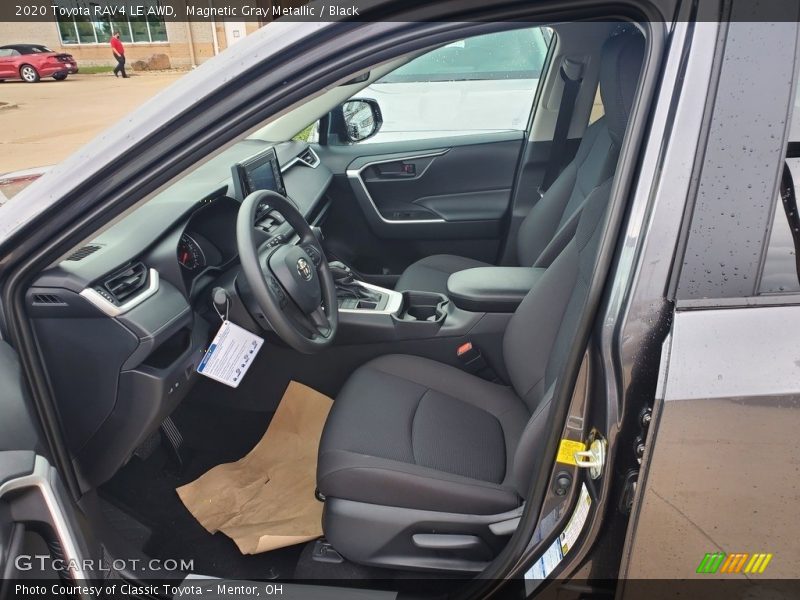 Magnetic Gray Metallic / Black 2020 Toyota RAV4 LE AWD