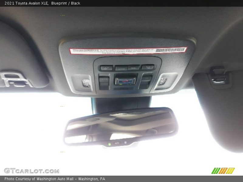 Blueprint / Black 2021 Toyota Avalon XLE