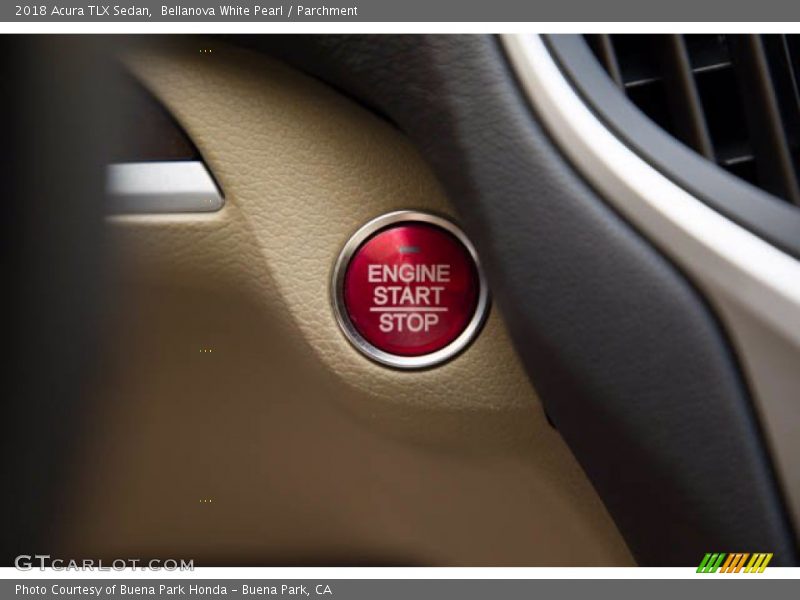 Bellanova White Pearl / Parchment 2018 Acura TLX Sedan